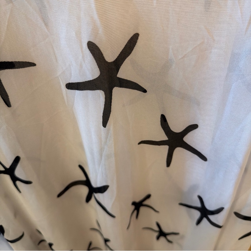India Boutique Monochrome Starfish Blouse - Picture 8 of 12
